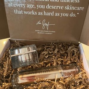 New in box JLO Beauty Skincare Set